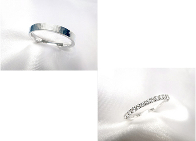 ヒゲ&ガオ様 マリッジリング"