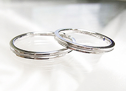 H&Y様 マリッジリング"