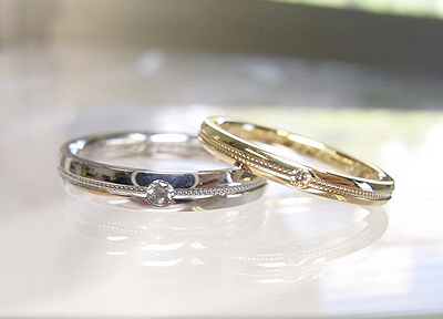 Y&S様 マリッジリング"