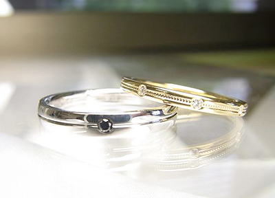 Y&Y様 マリッジリング"