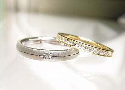 W&Y様　マリッジリング"