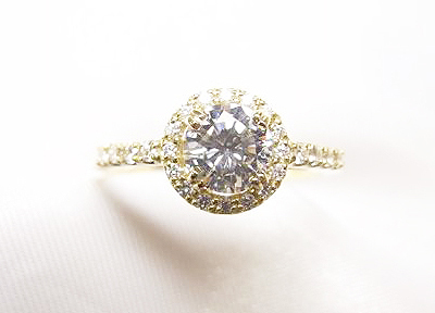 Y&M様　エンゲージリングリング"