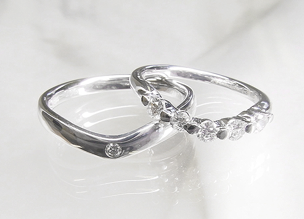 T&M様　マリッジリング"